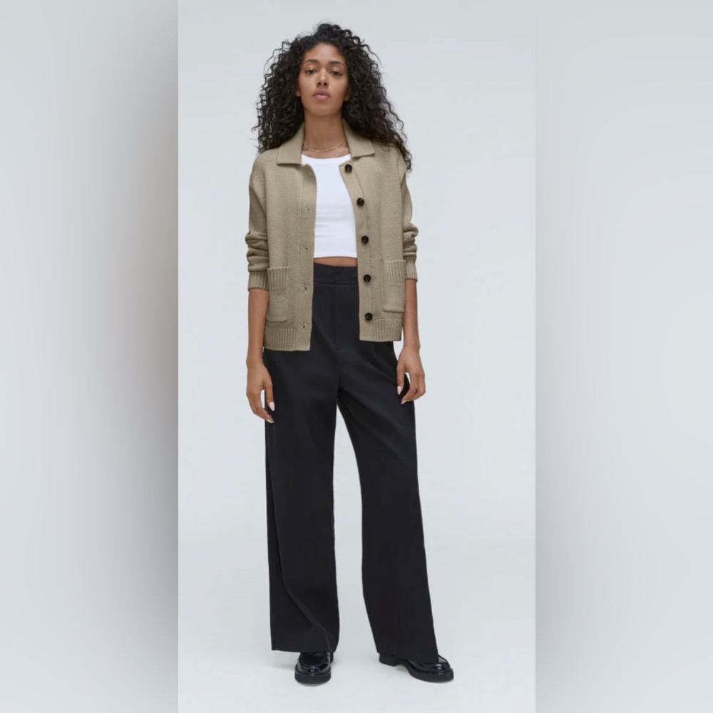 THE COTTON CHORE SWEATER JACKET